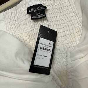 City Chic Ivory Dress